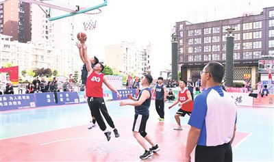 “匠心独秀・劳动者杯”3V3篮球赛举行|体育比赛|赛事|全民健身|挑战赛|黔南_新浪体育_新浪新闻